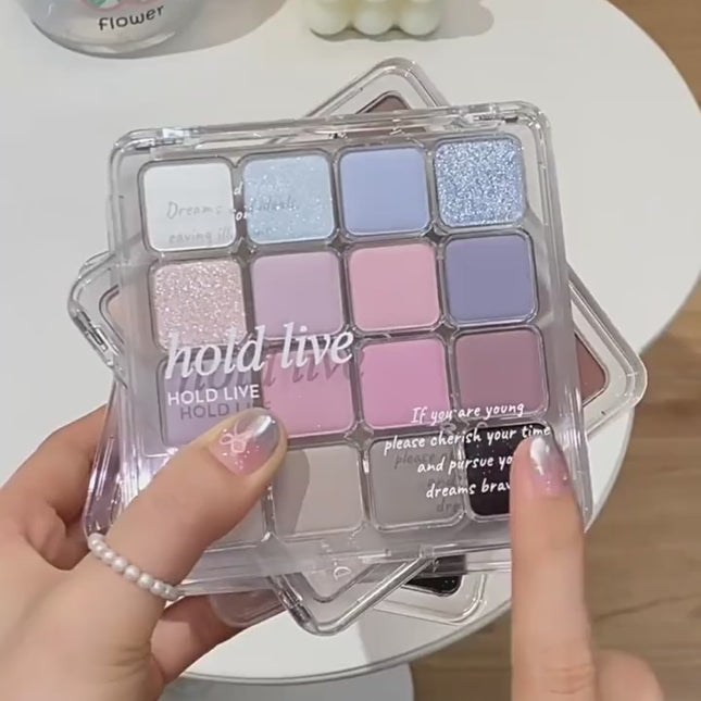 HOLDLIVE - 16 Colors Eyeshadow Tray 19.2g