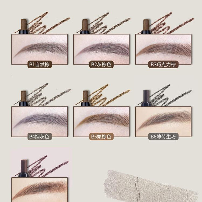 Flortte Dual Ends Eyebrow Pencil for Beginners B1-B5 - Chic Decent