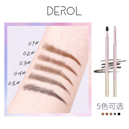 DEROL Concrete Poetry Waterproof Eyebrow Pencil DR027 - Chic Decent