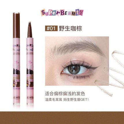 Flortte I Am Super Beauty Liquid Eyebrow Pen FLT063 - Chic Decent