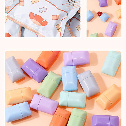 【FREE GIFT】DEROL Little Monster Capsule Lipstick 8 Shades In DR040 - Chic Decent