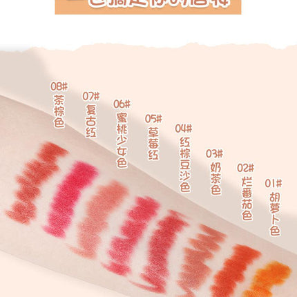 【FREE GIFT】DEROL Little Monster Capsule Lipstick 8 Shades In DR040 - Chic Decent