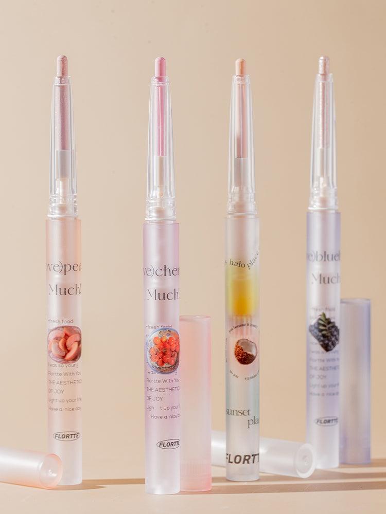 【NEW 8#-11#】FLORTTE I Love Myself Silkworm Eyeshadow Pen FLT036 - Chic Decent