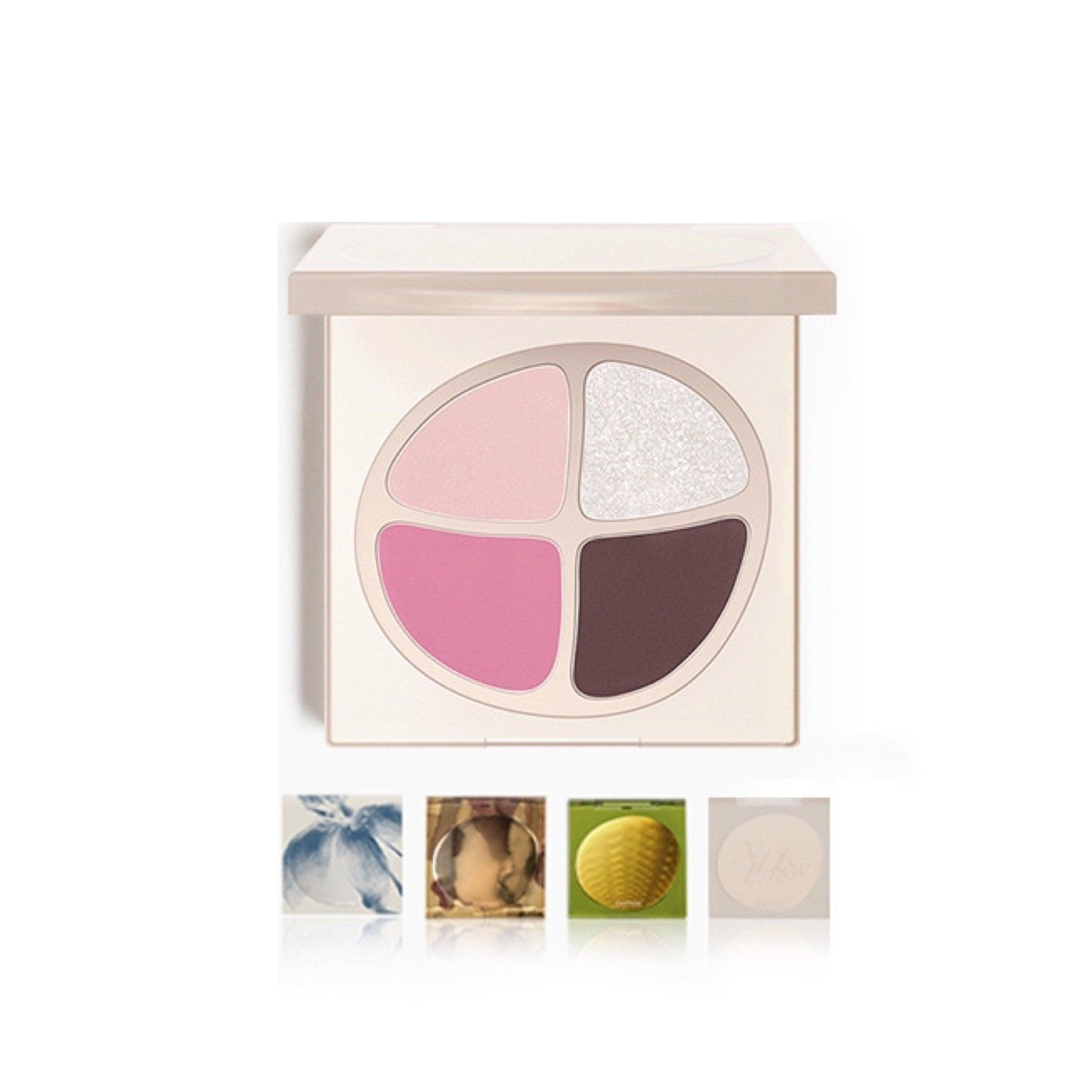 【NEW! F18 F19】Joocyee Motion Color Mini Quad Eyeshadow JC019 - Chic Decent