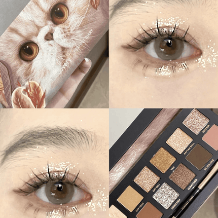 【NEW! Leopard】Perfect Diary Highly Pigmented Explorer Eyeshadow Palette PD003 - Chic Decent